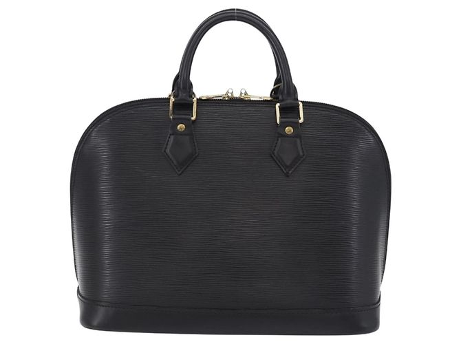 LOUIS VUITTON Epi Alma Hand Bag Noir Black M52142 LV Auth 198747V Nero - vista 2