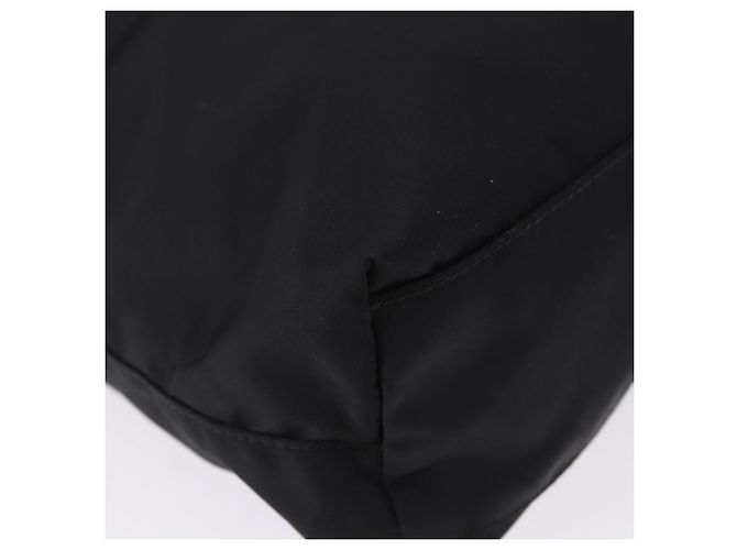 PRADA Tote Bag Nylon Schwarz Silber Auth am12430V - Ansicht 15