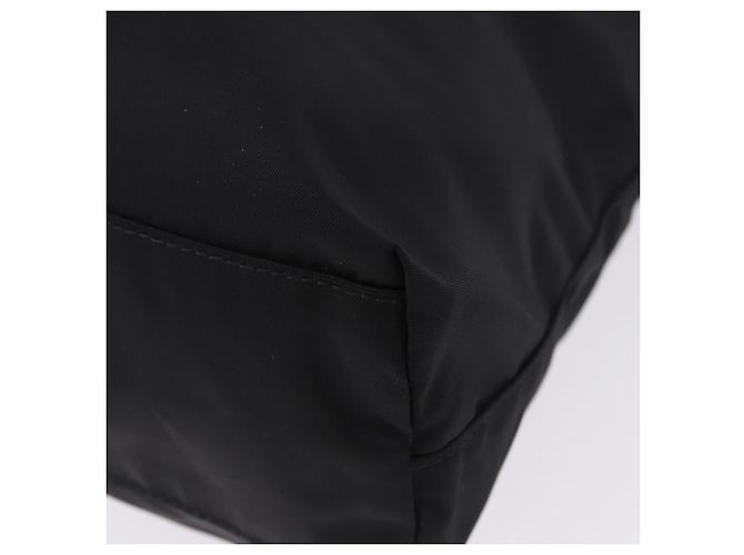 PRADA Tote Bag Nylon Schwarz Silber Auth am12430V - Ansicht 16