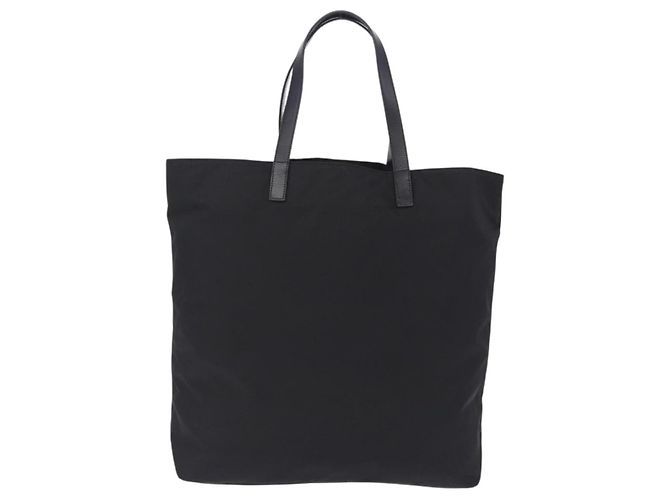 PRADA Tote Bag Nylon Schwarz Silber Auth am12430V - Ansicht 2