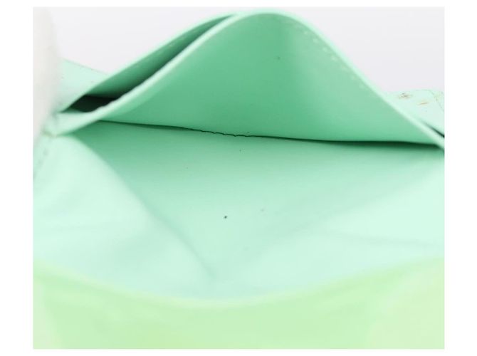 LOUIS VUITTON Monogram Vernis Ludlow Coin Purse Peppermint M91321 Auth BA15263 Verde - vista 18