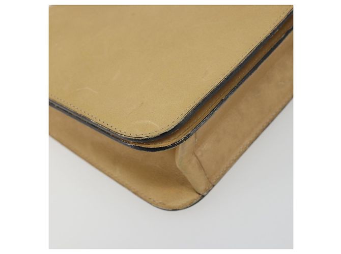 Borsa a tracolla CHANEL Matelasse con catena in pelle Beige Gold CC Auth ka5721 D'oro - vista 11