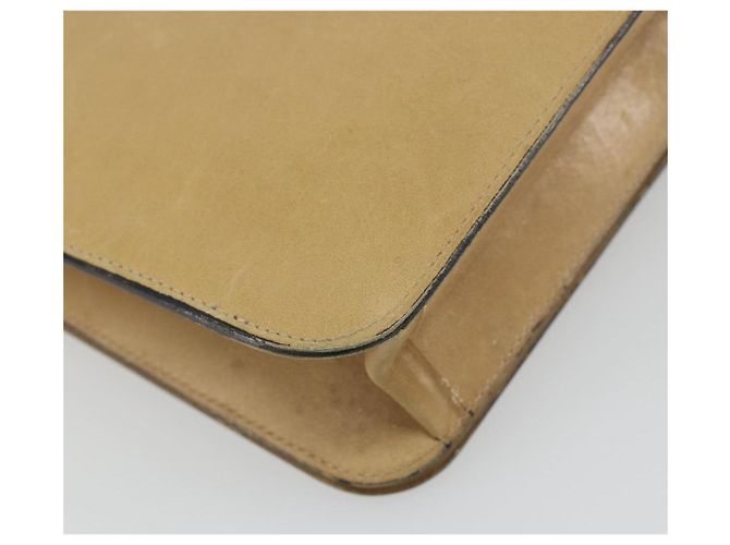 Borsa a tracolla CHANEL Matelasse con catena in pelle Beige Gold CC Auth ka5721 D'oro - vista 13