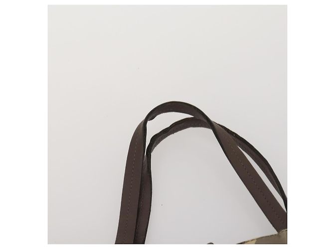 Salvatore Ferragamo Schultertasche Canvas 2 Set Schwarz Braun Auth bs36793 - Ansicht 14