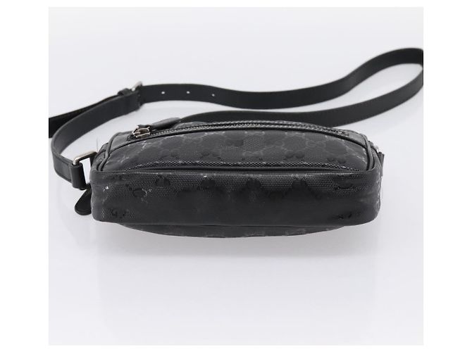 GUCCI GG Implementation Schultertasche PVC Schwarz Silber 201447 Auth ka5707A - Ansicht 9