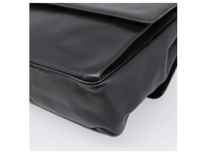 Céline CELINE Schultertasche aus Leder Schwarz Goldfarben Auth ep15804 - Ansicht 12