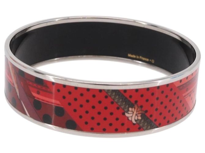 Hermès HERMES Emilel GM Bracciale metallo Rosso Auth 198833M - vista 3
