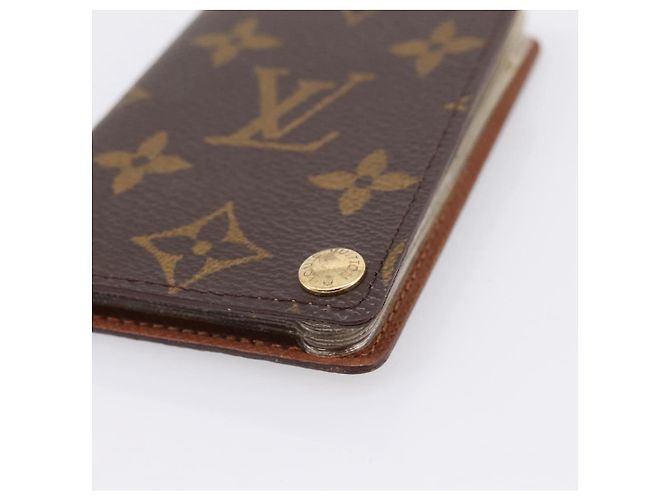 LOUIS VUITTON Monogram Porto Cartes Crdit Pression Card Case M60937 Auth BA15240 Monograma - vista 7