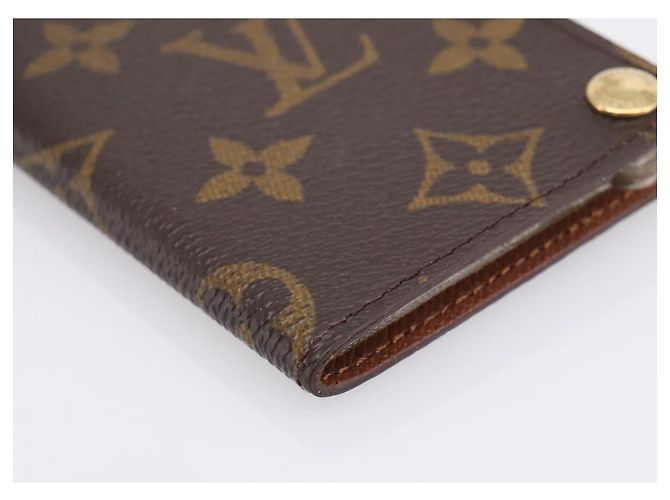 LOUIS VUITTON Monogram Porto Cartes Crdit Pression Card Case M60937 Auth BA15240 Monograma - vista 8