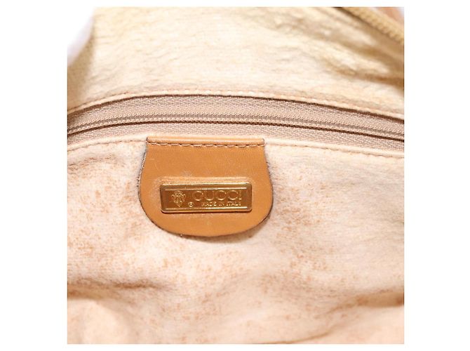 Borsa a tracolla GUCCI Micro GG Supreme PVC Ivory Gold 007 32 0042 Auth BA15195 D'oro Crudo - vista 15