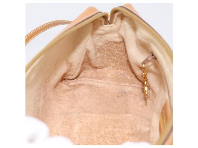 Borsa a tracolla GUCCI Micro GG Supreme PVC Ivory Gold 007 32 0042 Auth BA15195 D'oro Crudo - vista 18