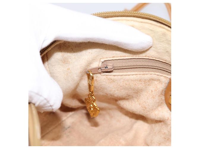 Borsa a tracolla GUCCI Micro GG Supreme PVC Ivory Gold 007 32 0042 Auth BA15195 D'oro Crudo - vista 19