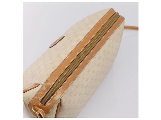 Borsa a tracolla GUCCI Micro GG Supreme PVC Ivory Gold 007 32 0042 Auth BA15195 D'oro Crudo - vista 6