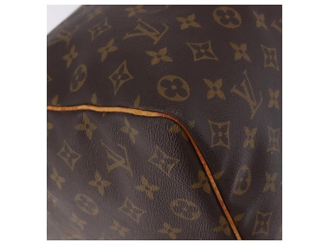 LOUIS VUITTON Monogram Keepall 50 Boston Bag M41426 LV Auth 195414 Monogramma - vista 14