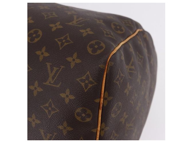 LOUIS VUITTON Monogram Keepall 50 Boston Bag M41426 LV Auth 195414 Monogramma - vista 15