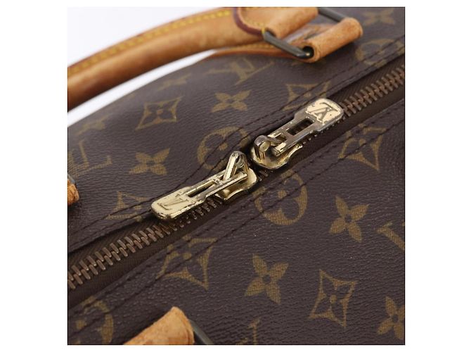 LOUIS VUITTON Monogram Keepall 50 Boston Bag M41426 LV Auth 195414 Monogramma - vista 18