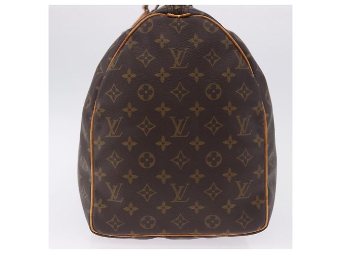 LOUIS VUITTON Monogram Keepall 50 Boston Bag M41426 LV Auth 195414 Monogramma - vista 3