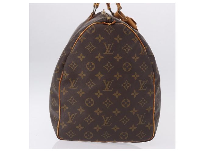 LOUIS VUITTON Monogram Keepall 50 Boston Bag M41426 LV Auth 195414 Monogramma - vista 4