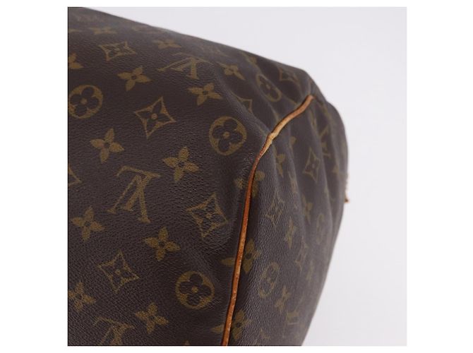 LOUIS VUITTON Monogram Keepall 50 Boston Bag M41426 LV Auth 195414 Monogramma - vista 9