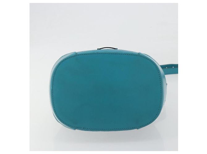 Bolso de hombro GUCCI Diamante de piel azul plata 354229 Auth 195248A - vista 10