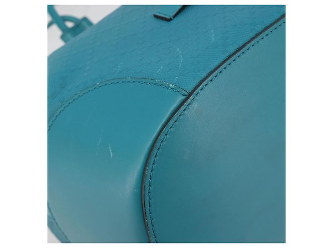 Bolso de hombro GUCCI Diamante de piel azul plata 354229 Auth 195248A - vista 12