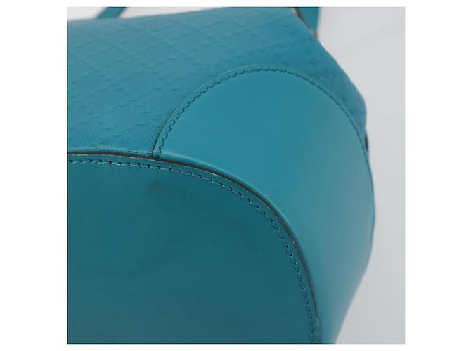 Bolso de hombro GUCCI Diamante de piel azul plata 354229 Auth 195248A - vista 13