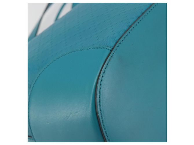 Bolso de hombro GUCCI Diamante de piel azul plata 354229 Auth 195248A - vista 14