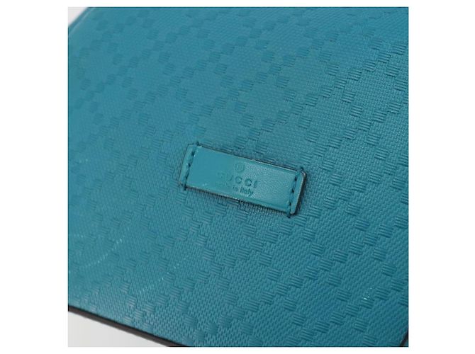 Bolso de hombro GUCCI Diamante de piel azul plata 354229 Auth 195248A - vista 16