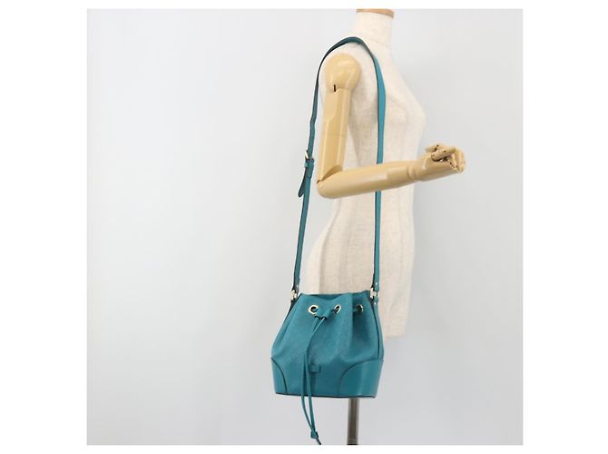 Bolso de hombro GUCCI Diamante de piel azul plata 354229 Auth 195248A - vista 23