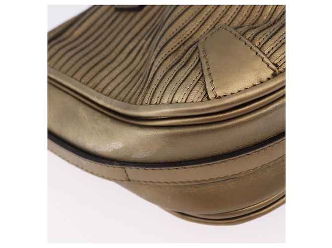 Borsa a tracolla BURBERRY in pelle oro Auth 196634 D'oro - vista 10
