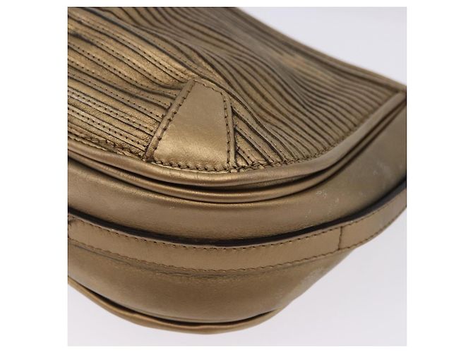 Borsa a tracolla BURBERRY in pelle oro Auth 196634 D'oro - vista 13