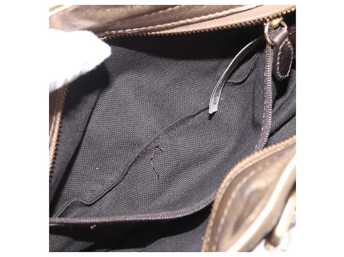 Borsa a tracolla BURBERRY in pelle oro Auth 196634 D'oro - vista 21