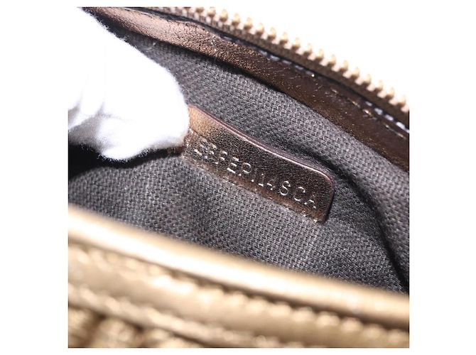 Borsa a tracolla BURBERRY in pelle oro Auth 196634 D'oro - vista 22