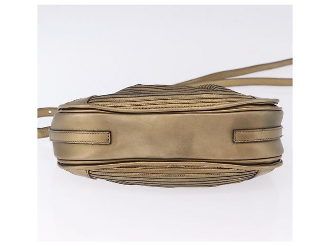 Borsa a tracolla BURBERRY in pelle oro Auth 196634 D'oro - vista 9