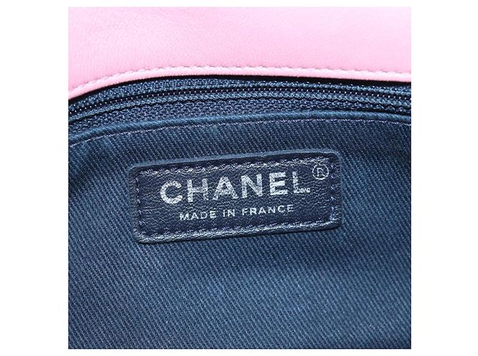 CHANEL Matelasse Dallas Chain Schultertasche aus Lammleder Rosa Silber CC Auth 196321V Pink - Ansicht 20