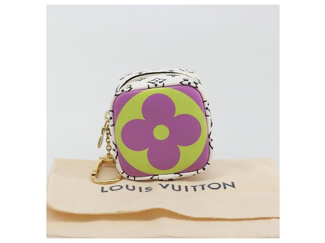LOUIS VUITTON Monogram Giant Porte Monnaie Cube Multicolor M67669 Auth 197571M Multicolore - vista 12