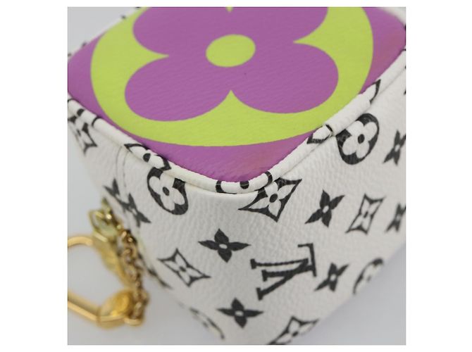 LOUIS VUITTON Monogram Giant Porte Monnaie Cube Multicolor M67669 Auth 197571M Multicolore - vista 14
