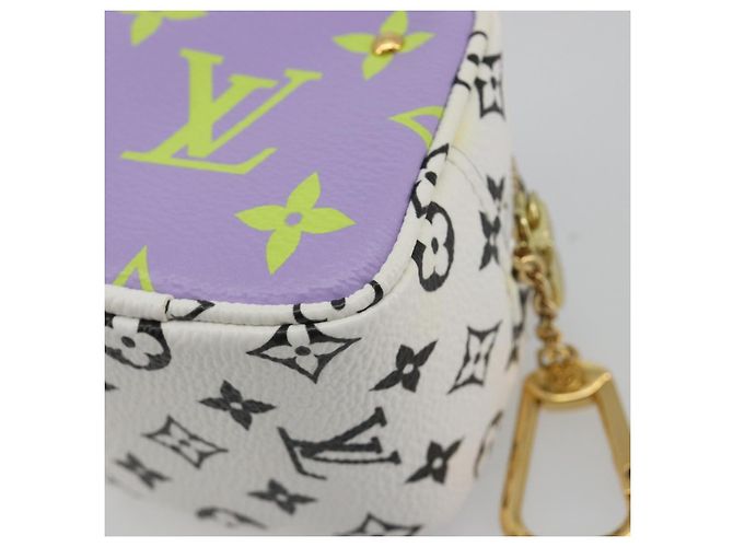 LOUIS VUITTON Monogram Giant Porte Monnaie Cube Multicolor M67669 Auth 197571M Multicolore - vista 15