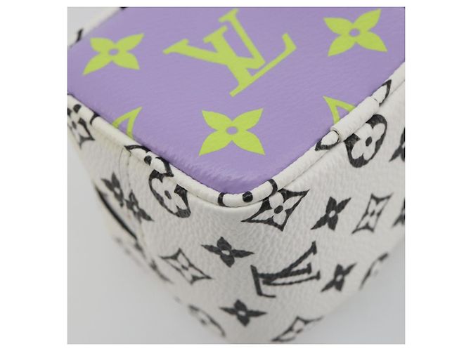 LOUIS VUITTON Monogram Giant Porte Monnaie Cube Multicolor M67669 Auth 197571M Multicolore - vista 16
