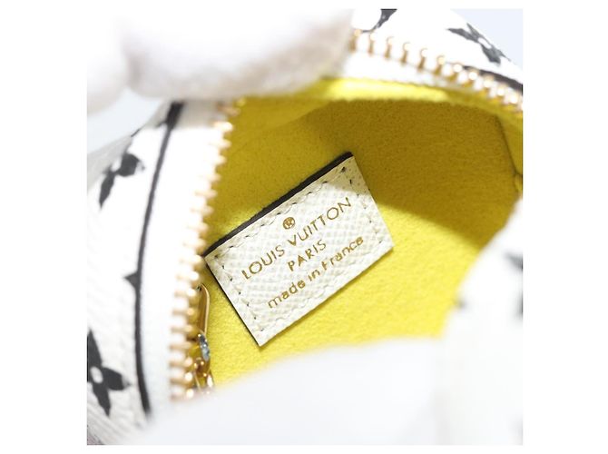 LOUIS VUITTON Monogram Giant Porte Monnaie Cube Multicolor M67669 Auth 197571M Multicolore - vista 18