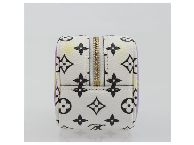 LOUIS VUITTON Monogram Giant Porte Monnaie Cube Multicolor M67669 Auth 197571M Multicolore - vista 3