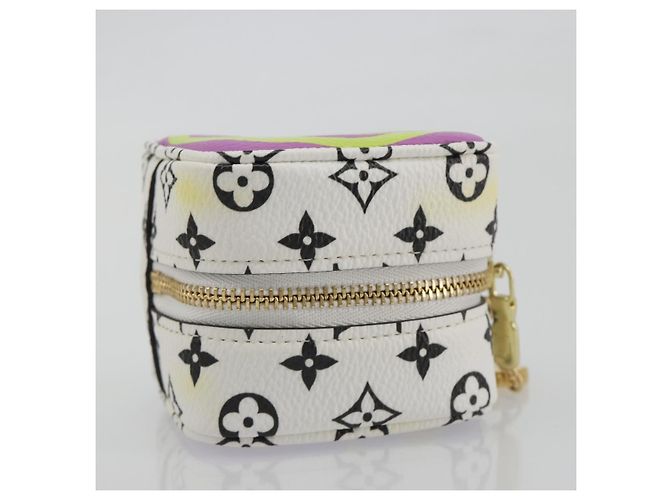 LOUIS VUITTON Monogram Giant Porte Monnaie Cube Multicolor M67669 Auth 197571M Multicolore - vista 5