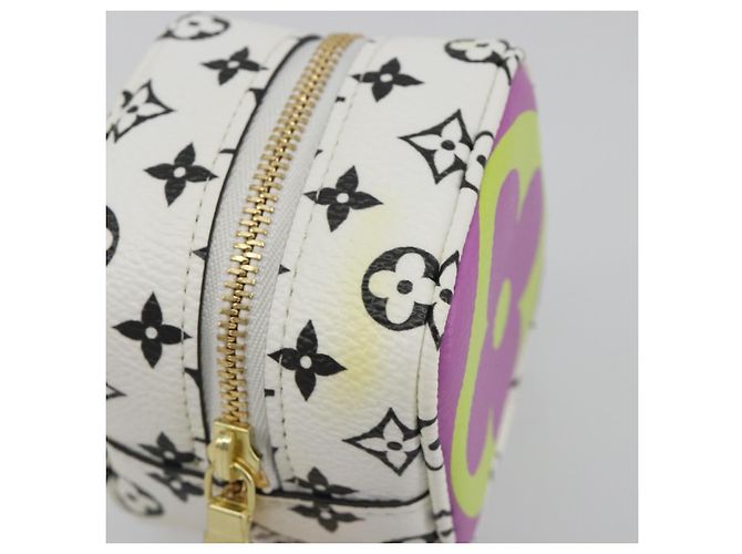 LOUIS VUITTON Monogram Giant Porte Monnaie Cube Multicolor M67669 Auth 197571M Multicolore - vista 9