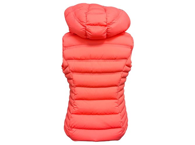 Chaleco de plumón con capucha Moncler Pink Aliterse Rosa - vista 3