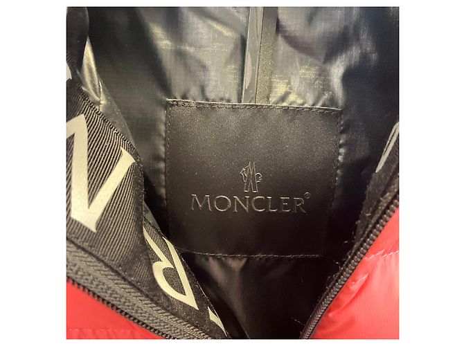 Chaleco de plumón con capucha Moncler Pink Aliterse Rosa - vista 4