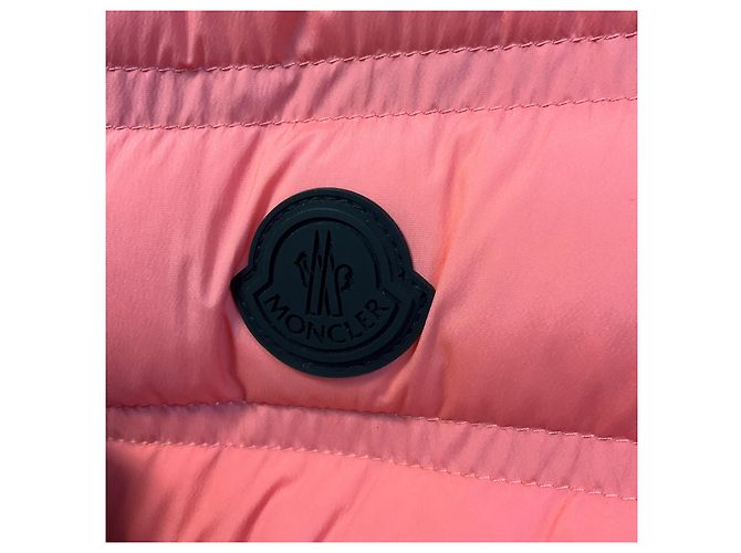 Chaleco de plumón con capucha Moncler Pink Aliterse Rosa - vista 7
