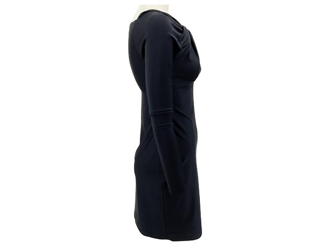 Coperni Black Jersey Twist Bodycon Kleid Schwarz - Ansicht 2
