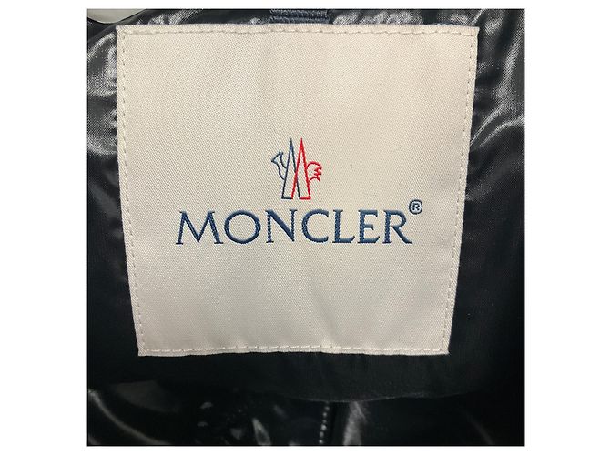 Moncler Black / White Erine Houndstooth Pattern Puffer Jacket - view 4