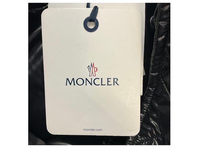 Moncler Black / White Erine Houndstooth Pattern Puffer Jacket - view 6