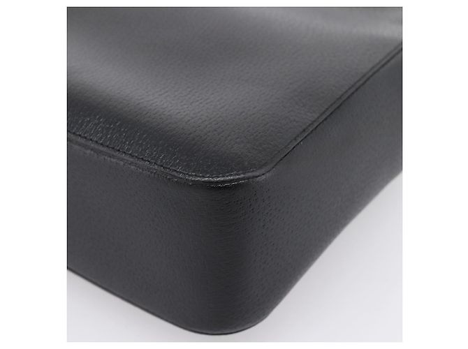 Borsa a mano GUCCI Bamboo in pelle nera e oro 002 1060 Auth ka5801 Nero D'oro - vista 12